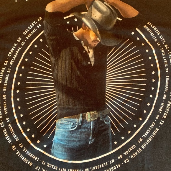 Tim Mcgraw Tour Tee Shirt Country Music Concert T-shirt Size Small - Picture 4 of 5